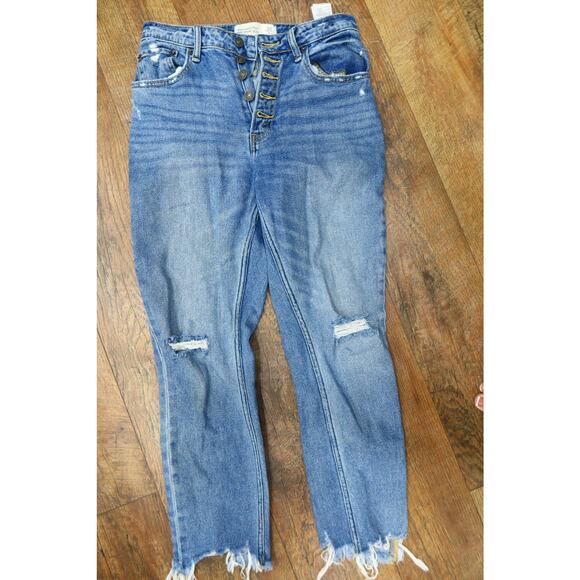 Abercrombie Mom Fitted Jeans 26/2R - Picture 1 of 6